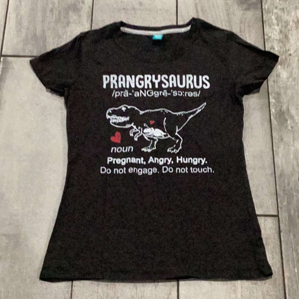 Spread Shirt gray T-shirt  size small Prego